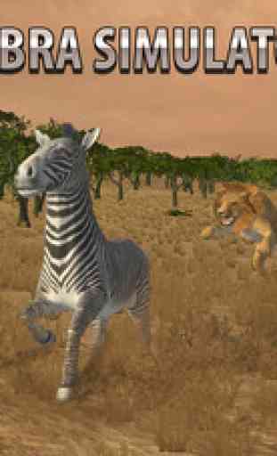 Zebra Simulator 3D - African Horse Survival 3