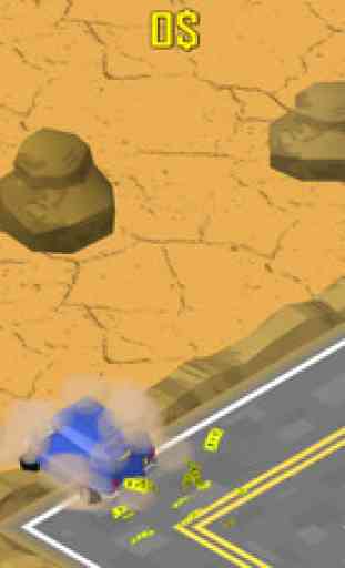 ZigZag Car Racing : Cute Cartoon Race 3d Free Fun Game 2