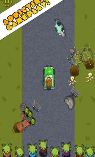 Zombie Go Kart Hill Run Racing 4