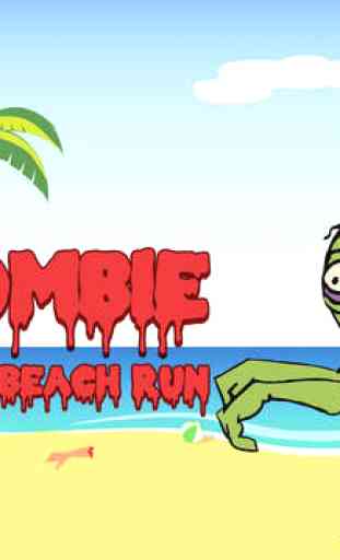 Zombie Tom Beach Run - amazing zombie running adventure 4