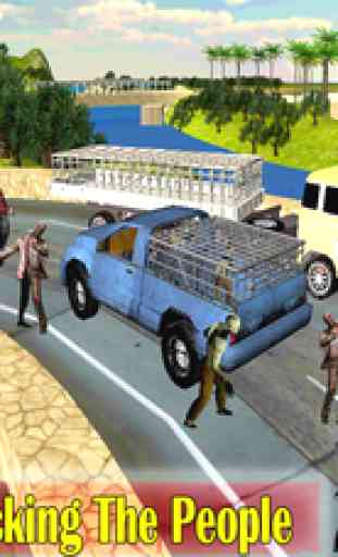 Zombies Transporter Truck Duty 4