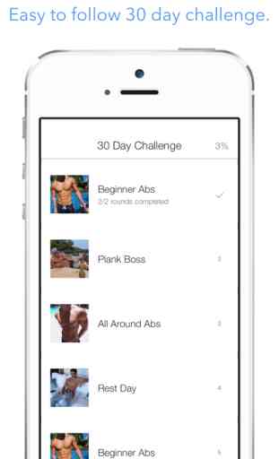 Beach Abs - 30 Day Ab Challenge & Six Pack Workouts by Michael Romero, Free 3