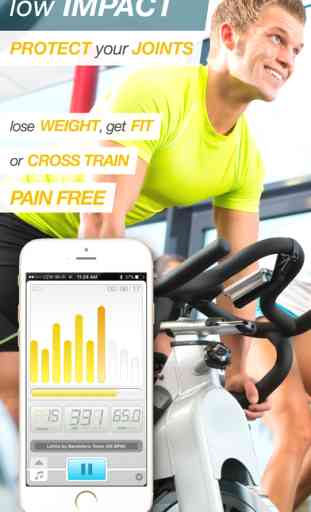 BeatBurn Indoor Cycling Trainer - Low Impact Cross Training for Runners and Weight Loss 2