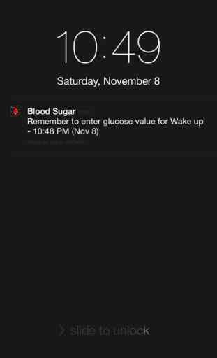 Blood Sugar - Glucose log, report, reminder, weekly average, high / low at a glance 1