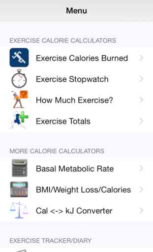 Calorie Calculator Plus - Calculate BMR, BMI and Calories Burned With Exercise 4
