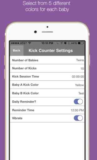 Baby Kick Counter & Monitor - Fetal movement and pregnancy tracker. 4