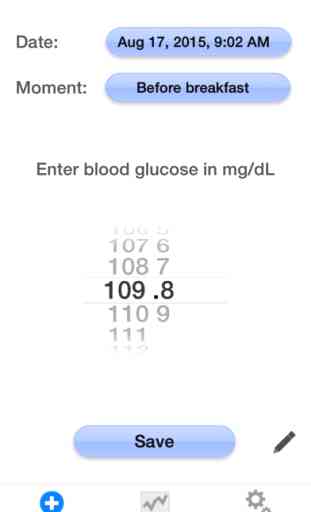 Blood Glucose Tracker 1