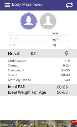 BMI Calculator - Body Mass Index 4