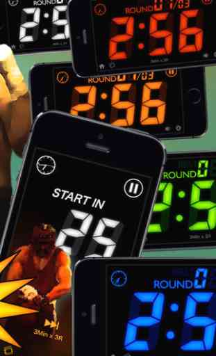 Boxing Timer G - Boxing Workout interval round timer 4