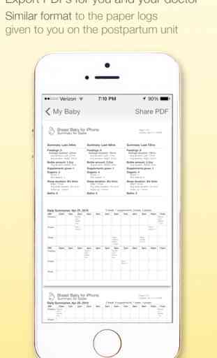 Breast Baby - Baby and Pumping Tracker, Information, & Alarms 4