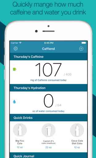 Caffiend - Caffeine Tracker 1