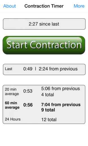 Contraction Timer Lite 1