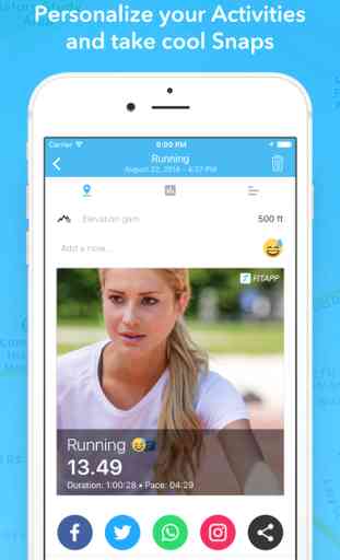FITAPP Running & Footing (Android/iOS) image 3