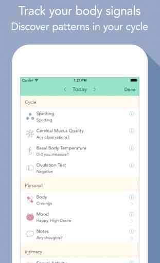 Cycles - Period tracker with fertility calendar and reminders for both of you. 2
