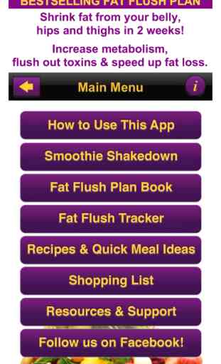 Fat Flush Diet Plan & Meal Tracker Program: Menus, Diary, Recipes & the Smoothie Shakedown Detox Diet for Weight Loss & Health 1