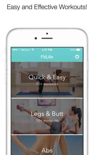 FitLife for Women: Challenging Exercises Focusing on Abs, Legs, Butt, Cardio, and Yoga! 1