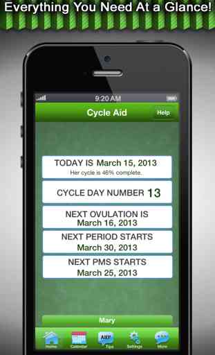 Cycle Aid – Period Tracker & Romantic Ideas for Men 2