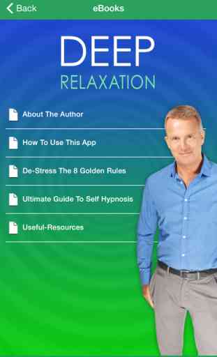 Deep Relaxation Hypnosis AudioApp-Glenn Harrold 4