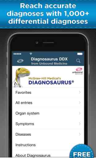 Diagnosaurus® DDx 1