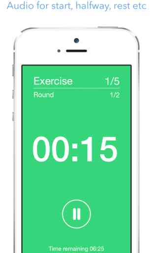 Fit Timer - HIIT Workout Timer & Tabata Exercise Watch, Free 2