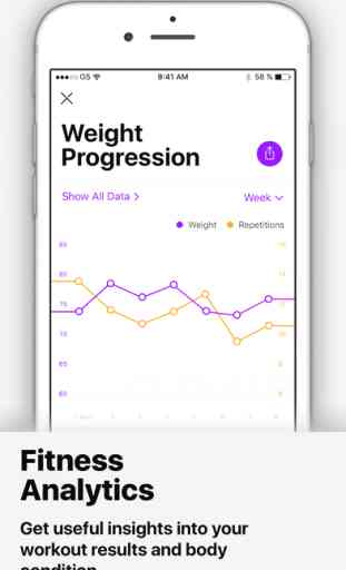 Fitmeup - workout tracker, exercise & fitness app 3