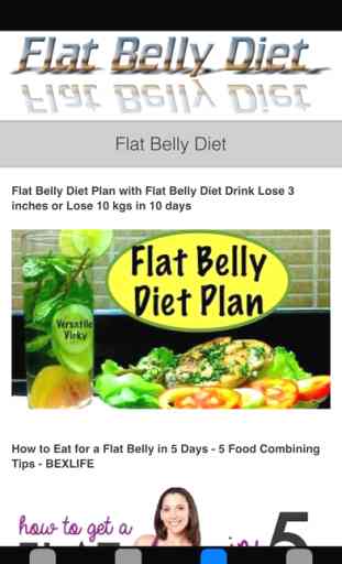 Flat Belly Diet & Fat Burning Foods For Flat Tummy 2