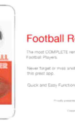 Football Reminder App - Timetable Activity Schedule Reminders-Sport 1