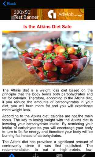 Free Atkins Diet and recipes for weight loss App 3