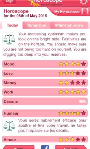 Free Horoscope ® 3