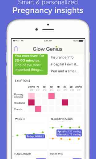 Glow Nurture - Pregnancy Tracker, Baby Calendar 3