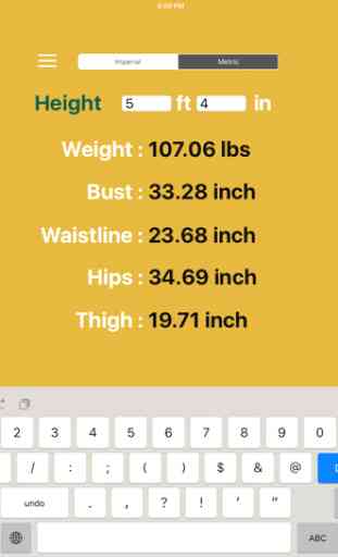Golden Ratio Body - Weight Loss , Body Sculpting , Fitness Calculator 2