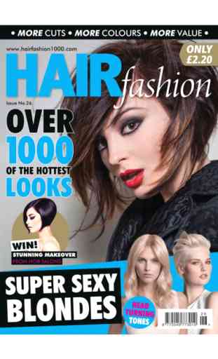 Hair Fashion - over 1,000 images of the latest hairdressing trends in every issue 1