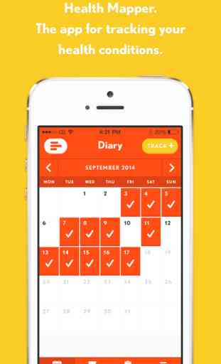 Health Mapper - the app for monitoring ANY long-term health condition. 1