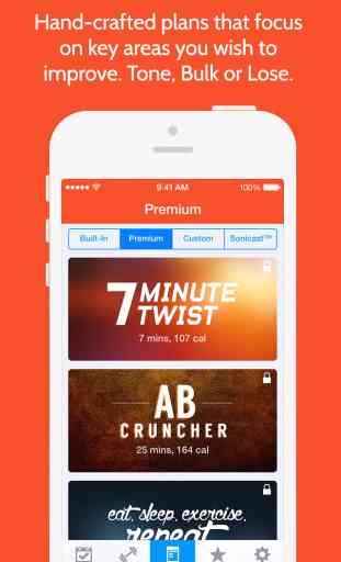 Instant Abs Trainer : 100+ ab exercises and workouts for free,  quick mobile personal trainer, on-the-go, home, office, travel powered by Fitness Buddy and Instant Heart Rate 4