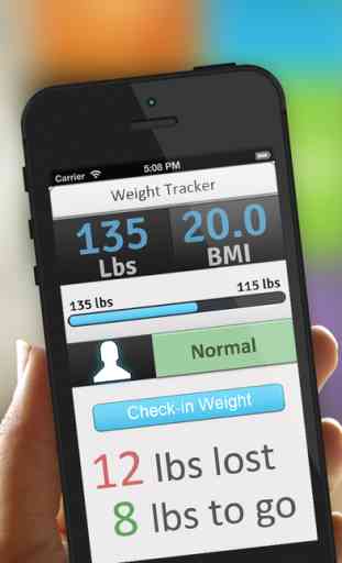 Loose and Track It- Healthy Calorie Based Weight Loss Diet Plans, BMI Calculator and Weight Tracker 3