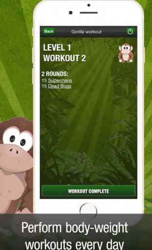 Gorilla Workout Free: Bodyweight Fitness Program 3