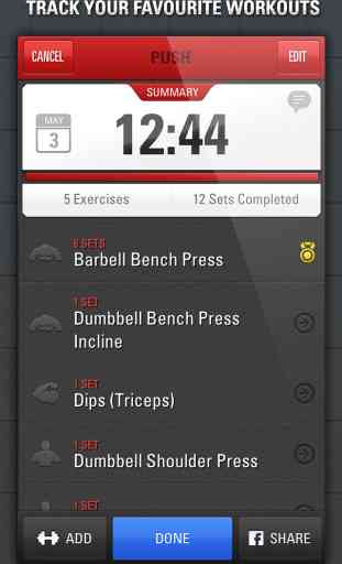 Gym Genius - Workout Tracker:  Log Your Fitness, Exercise & Bodybuilding Routines 4