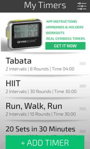 Gymboss Interval Timer 1