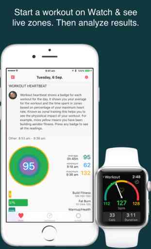 HeartWatch. Heart & Activity Monitor for Watch 3
