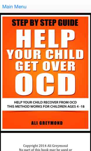 Help Your Child Get Over OCD. 1