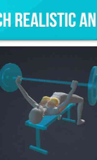 Human Anatomy 3D - Bodybuilding Workout 4