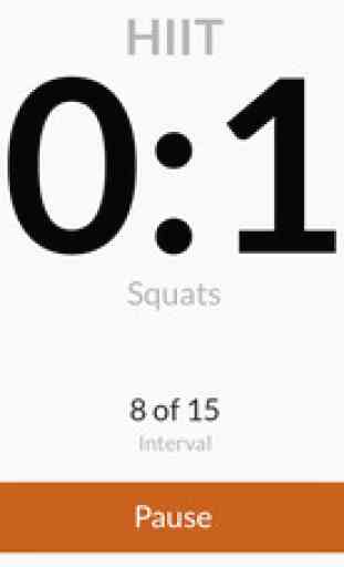 Intervals - Timer for HIIT, Tabata and Circuit Workouts 4