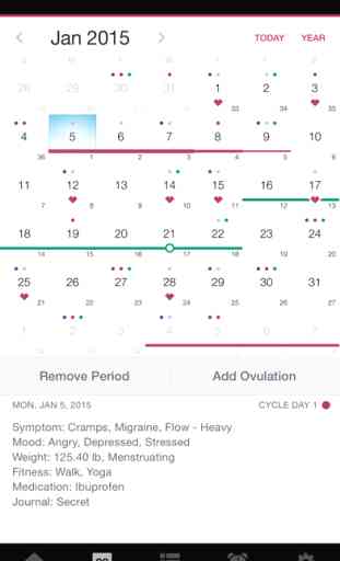 Life+ Menstrual Cycle, Intimacy Tracker, Hormone Calendar & Conception Calculator 2