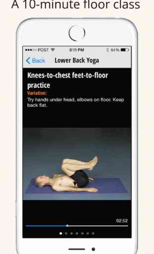 Lower Back Yoga - Floor Class 1