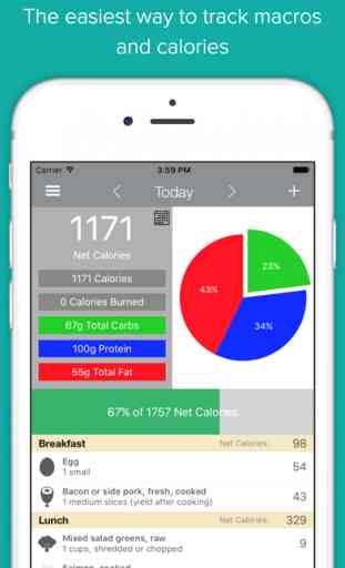 Macros Tracker PRO - Weight Loss Diet & Exercise 1