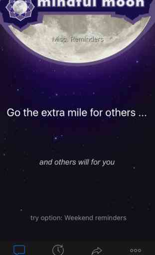 Mindful Moon - Stress Relief & Happiness through Inspirational Quotes & Positive Daily Reminders 1