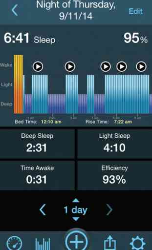 MotionX 24/7: Sleeptracker, Sleep Cycle Alarm, Snore, Apnea, Heart Rate Monitor, Weight Loss, Activity Tracker 2