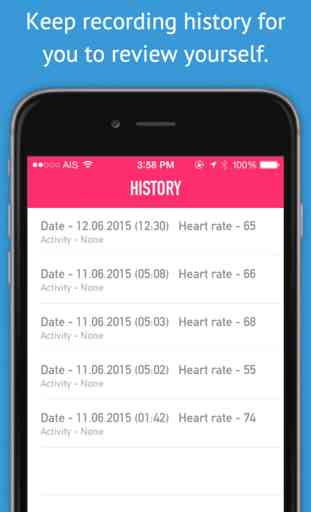 My Heart Rate Monitor & Pulse Rate - Activity Log for Cardiograph, Pulso, and Health Monitor 4