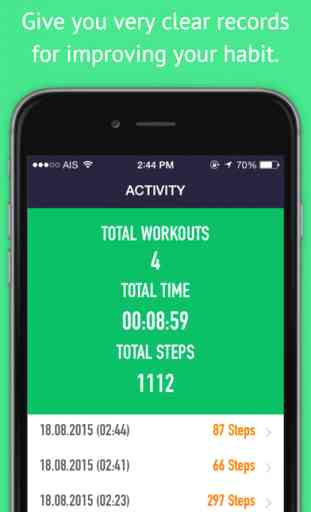 My Pedometer and Great Jog Tracker - Step Counter, Walking and Running Map to Burn Fat 2
