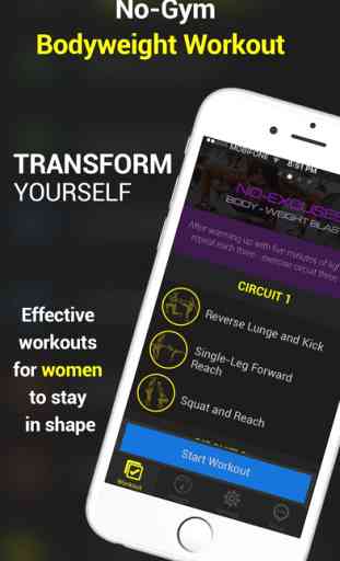 No-Gym Bodyweight Workout Pro ~ The Best Fitness Workout For Women 1